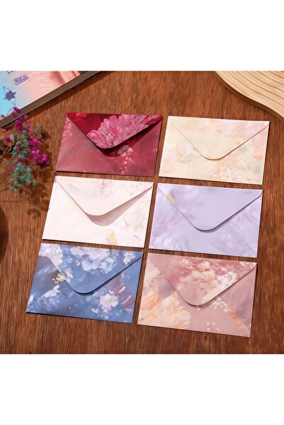 Choice 10Pcs Spring Clouds & Dreams Invitation Set - High-Value Creative Vintage Envelope with Aesthetic...