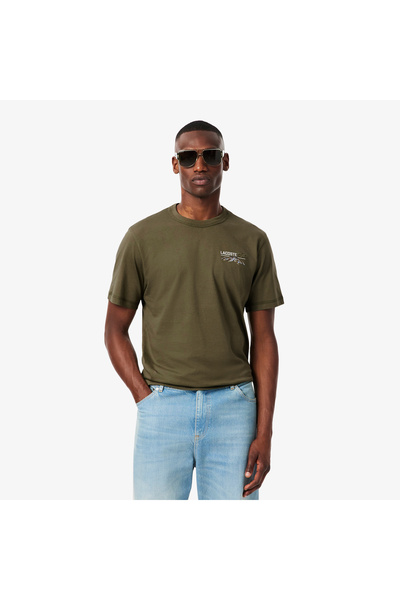 Lacoste Multi Print Jersey T-shirt - TH5825-00-E9F