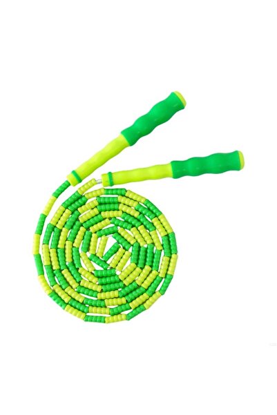 Choice حبل قفز أخضر قابل للتعديل من J2HE للتمارين الرياضية، حبل قفز ناعم مزين...