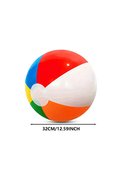 Choice كرة شاطئية واحدة مقاس 16 بوصة بستة ألوان - زينة لحفلات حمامات السباحة ...