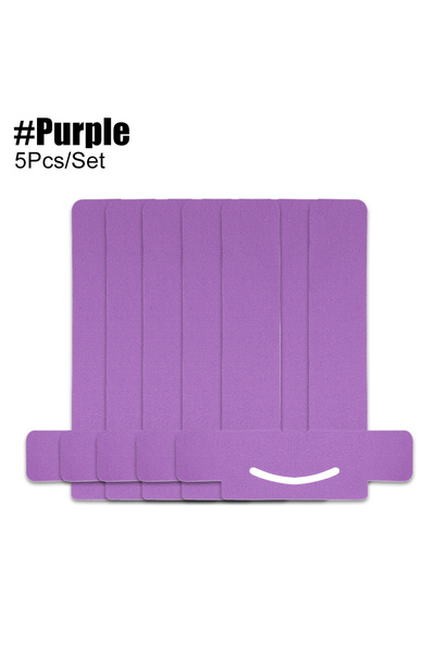 Choice شريط لاصق طبي للركبة - 5 قطع، لون بنفسجي، مقاوم للماء، مناسب للرياضيين...