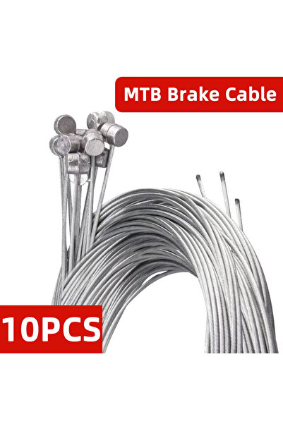 Choice كابل فرامل دراجة جبلية 10-MTB-Brske، 1/5/10 قطع، طول 2 متر، سلك فرامل ...