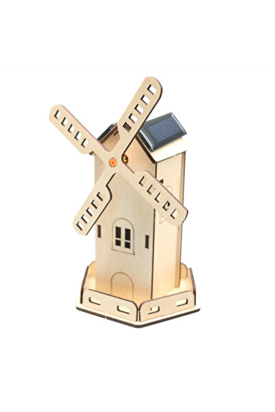 Choice منزل طاحونة هوائية يعمل بالطاقة الشمسية، مجموعة تجارب علمية منزلية الص...