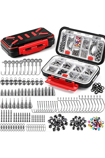 Choice مجموعة أدوات صيد مكونة من 264 قطعة، صندوق أدوات صيد مكون من 264/397 قط...