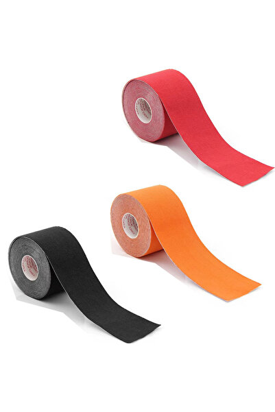 Choice 5 سم × 5 م، 3 قطع متنوعة (1/2/3 قطع) شريط لاصق رياضي مقاوم للماء، ضماد...