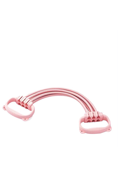 Choice pink The resistance band with handle and the sports band with detachable resistance tube are suitabl