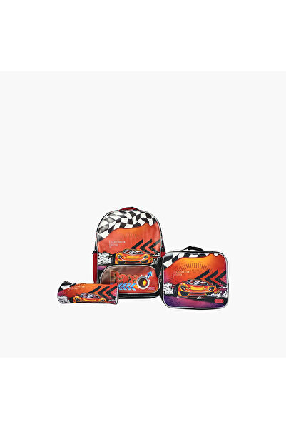 Roco Graphic Print 3-Piece Backpack Set - 16 inches