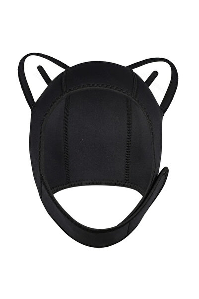 Choice 0112-أبيض-1 غطاء رأس بدلة غطس بأذني قطة، غطاء رأس غوص من النيوبرين، مق...