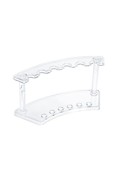 Choice حامل أقلام شفاف، قطعة واحدة، عمودي بستة فتحات، حامل عرض بلاستيكي شفاف،...