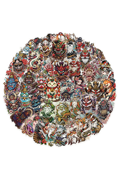 Choice 50PCS 50PCS Cartoon Japanese Tattoo Art Stickers Transparent PVC Water...