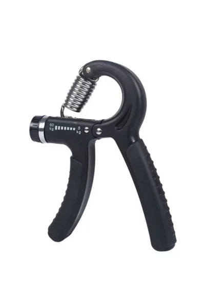 Choice جهاز تقوية قبضة اليد الأسود، بوزن يتراوح بين 5 و60 كيلوغرامًا، من معدا...