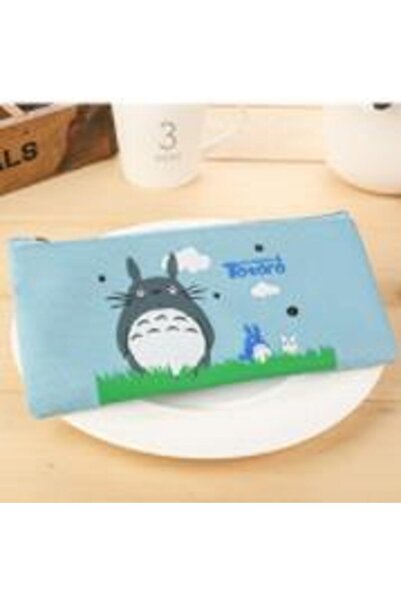 Choice حقيبة أقلام رصاص من قماش أكسفورد برسومات كرتونية، حقيبة أقلام رصاص لطي...