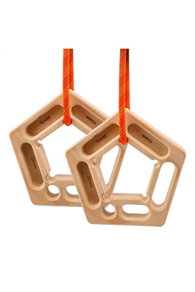 Choice 2pcs Pull-Up Board Hangboard Rock Climbing Finger Strengthener Boards Trainer Forearm Strengthener P