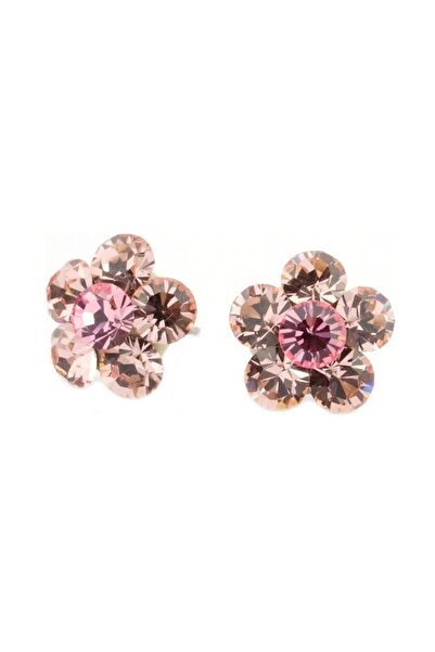 Miidefloriart Cercei Round Stones Chaton Flower SS24, model 354