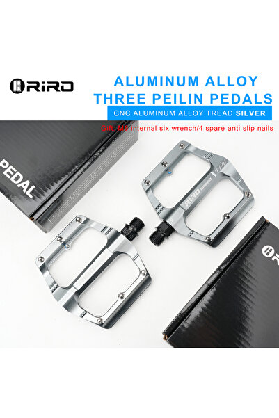 Choice دواسات دراجة هوائية من التيتانيوم RIRO بثلاثة محامل، مصنوعة من سبائك ا...