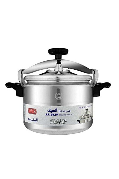 Generic Alsaif Al Saif Aluminium Pressure Cooker Silver 20.0Liters