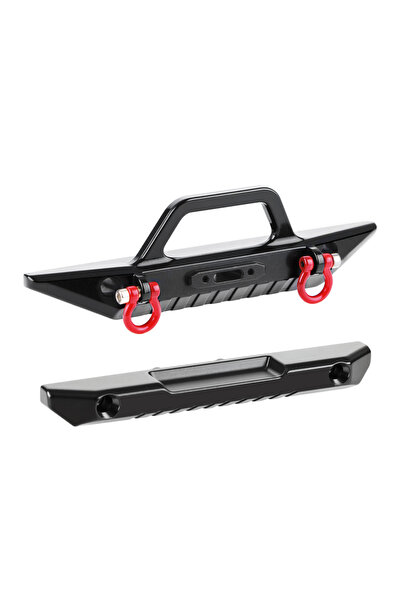 Choice DashRC Aluminum Front Rear Bumper Set, Hard Body Bumper for 1/18 RC Cr...