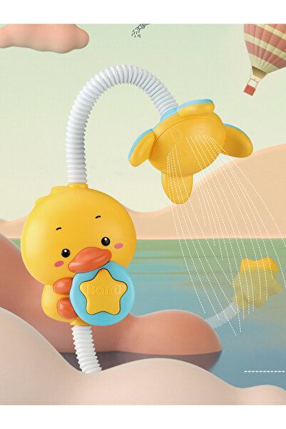 Choice لعبة دش على شكل بطة، لعبة استحمام للأطفال مزودة برذاذ ماء، نموذج زهرة ...