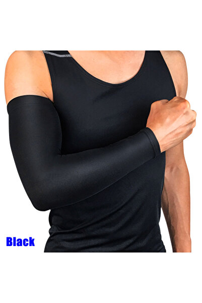 Choice أكمام واقية من أشعة الشمس فوق البنفسجية، لون أسود، قطعة واحدة، لون أسو...