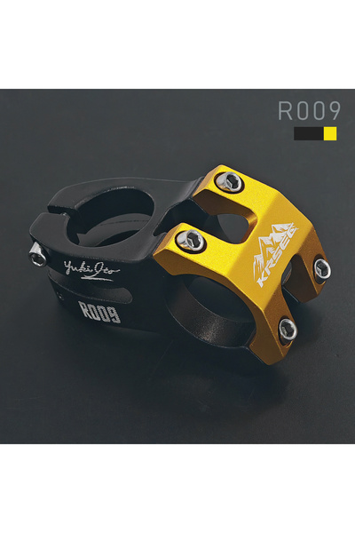 Choice R009-BG KRSEC ساق مقود قصيرة للدراجات الجبلية 31.8 × 28.6 مم، ساق مقود...