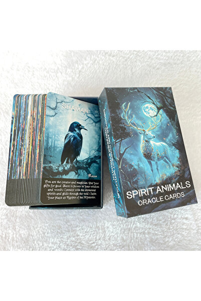 Choice A575 Spirit Animals Oracle Cards, Tarot Cards, Animals Message, Taro D...
