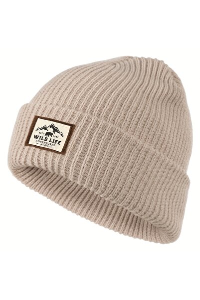 Choice قبعة رياضية صوفية خارجية بيج من WRELS، دافئة ومقاومة للرياح، مناسبة لفصل الشتاء، لركوب الدراجات، وصيد الأسماك، والصيد، والاستخدامات التكتيكية.