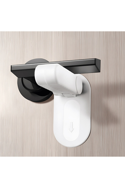 Choice قفل أمان أبيض للأطفال، قفل قضيب باب غير مثقوب، قفل عالمي مضاد للفتح، م...