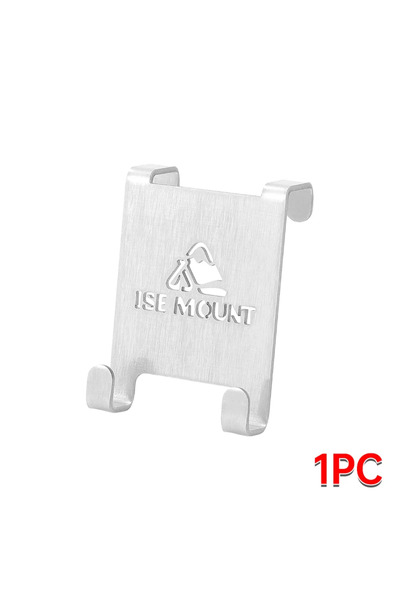 Choice Silver 1pc Outdoor Gas Tank Hanging Hook Camping Table Stainless Steel...