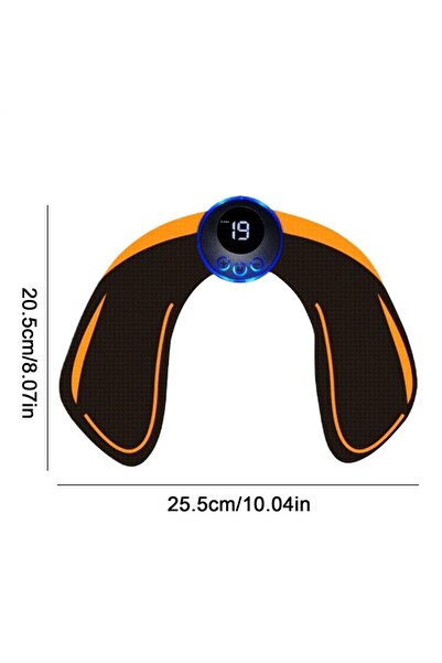Choice كما هو موضح، جهاز تحفيز عضلات المؤخرة القابل للتعديل، وجهاز تدليك الور...