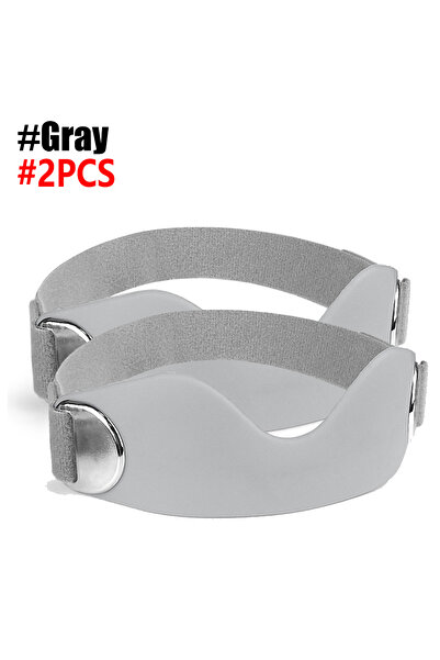 Choice حزام دعم وتر الرضفة - قطعتان - دعامة ركبة سيليكون قابلة للتعديل لتخفيف...