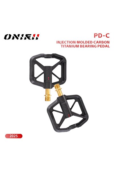 Choice دواسات دراجة مسطحة جديدة من ألياف الكربون بتقنية الحقن ONIRII PD-C بال...