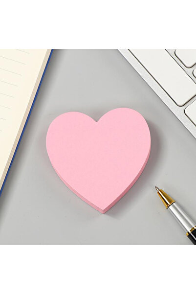 Choice مفكرة ملاحظات لاصقة على شكل قلب، 40 ورقة، قطعة واحدة، ذاتية اللصق، دفت...