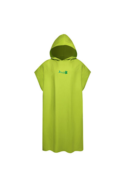 Choice Green Surf Poncho Changing Towel with Hood Microfiber Beach Blanket Ba...