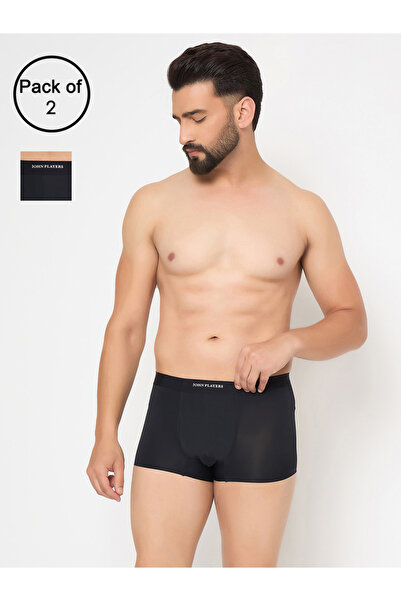 John Player By Styli عبوة من قطعتين - سراويل داخلية رجالية عصرية ملحومة