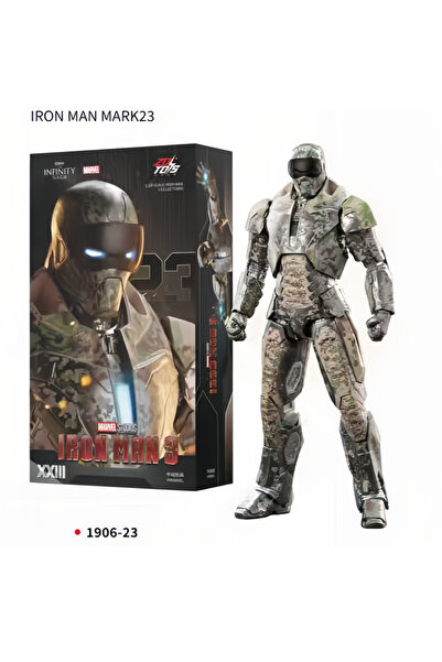 Choice13 مجموعة شخصيات الحركة MK23 بمقياس 1:10 من ZD Toys: الرجل الحديدي 38، ...