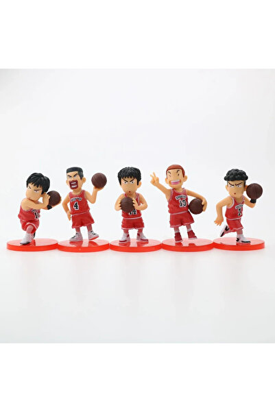 Choice مجموعة كرة السلة الحمراء من بانداي، إصدار Q، خمس قطع، ساكوراجي هاناميت...