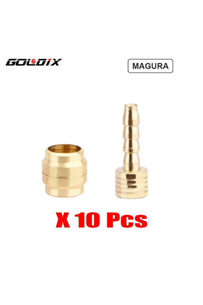 Choice مجموعة ماجورا لفرامل هيدروليكية للدراجات الهوائية (10 قطع، 10/20/60 قط...