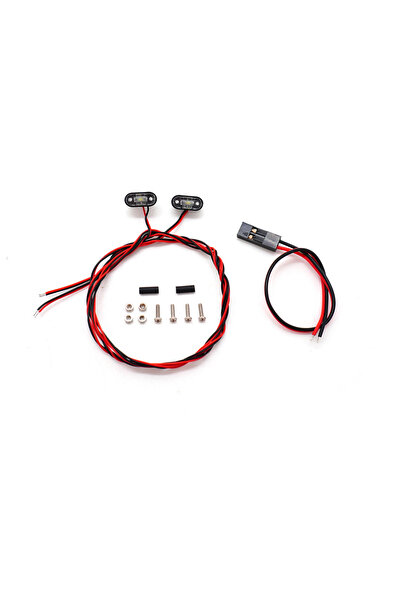 Choice مصباح تحذير LED أبيض 5102 للسيارات التي تعمل بالتحكم عن بعد بمقياس 1/1...