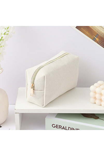 Choice مقلمة بيضاء كبيرة الحجم، قطعة واحدة، مخططة عمودياً، ذات طبقة واحدة، حق...