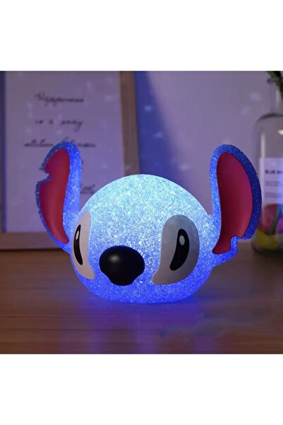 Choice مصباح ليلي بتصميم جسيمات من ستيتش ليلو وستيتش، دمية كرتونية ثلاثية الأ...