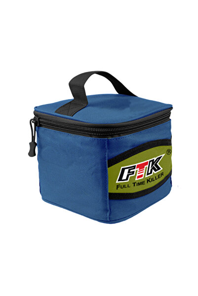 Choice حقيبة تخزين بكرة صيد زرقاء من FTK، مصنوعة من قماش أكسفورد، لحفظ بكرة ا...