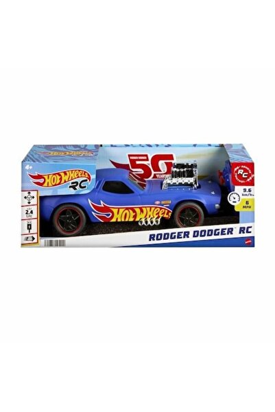 HOT WHEELS RC Remote Control Car, Plastic, Blue, 30cm