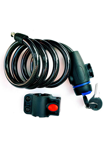 Choice قفل سلسلة دراجة DOMEN شديد التحمل، 8 مم، مع قفل، مصنوع من الفولاذ المق...