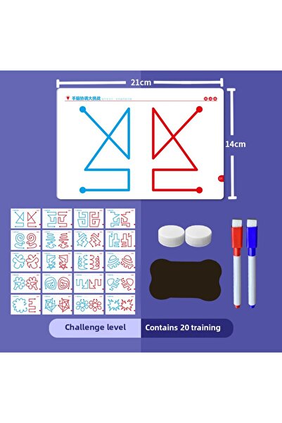 Choice Level 3 Hand-Brain Coordination Action Practice Development Set Used f...