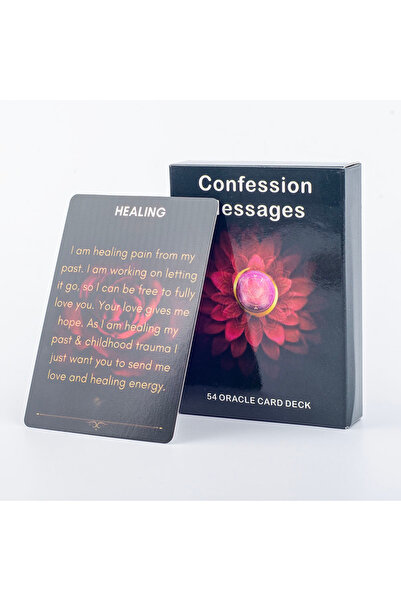 Choice مجموعة بطاقات أوراكل TK19K 54 لرسائل الاعتراف، ورسائل الحب، والتنبؤات،...