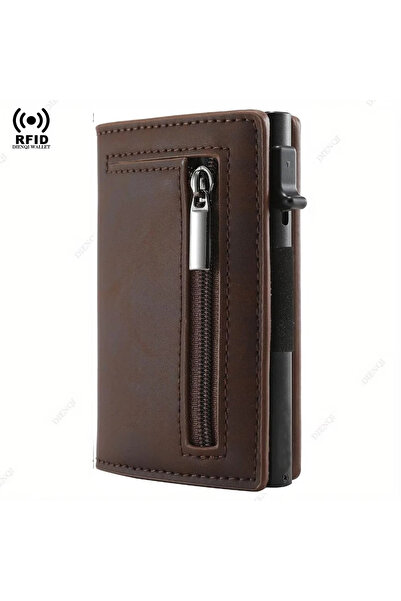 Choice حامل بطاقات عمل للقهوة، حامل لوازم مكتبية، محفظة فاخرة للرجال باللون ا...