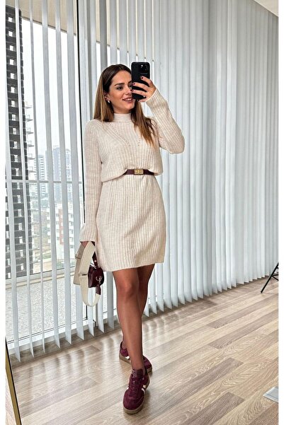 LC Waikiki KADIN TRİKO ELBİSE