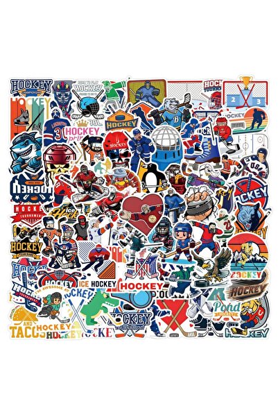 Choice 110 قطعة من ملصقات جرافيتي هوكي الجليد الجديدة، يمكنك صنعها بنفسك، للأمتعة، والكمبيوتر المحمول، والهاتف، والجيتار، والسيارة، والدراجة، ولوح التزلج.