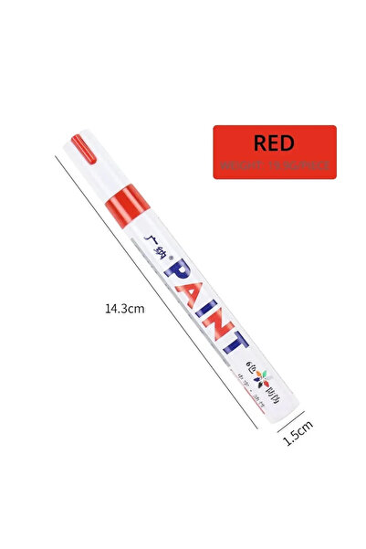 Choice Red 1/3/12pcs White Paint Pen Paint Markers Waterproof Car Tyre Oil-Ba...