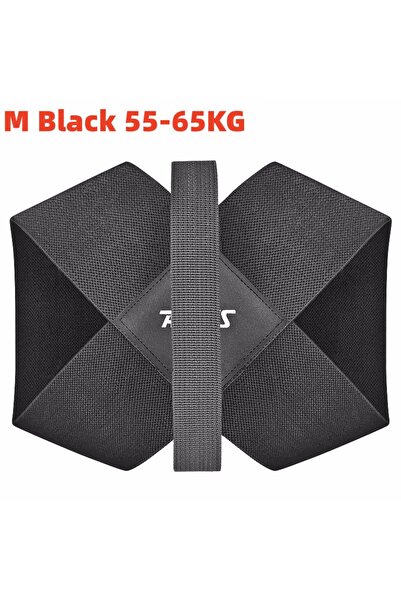 Choice حزام كتف أسود متين مفتوح الكتفين، مناسب للوزن من 55 إلى 65 كجم، يدعم ا...